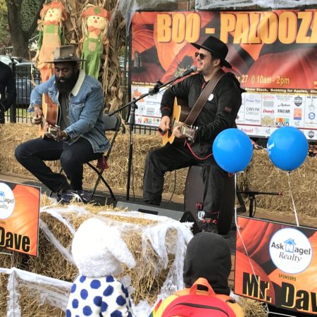 musical performance at Boo-Palooza