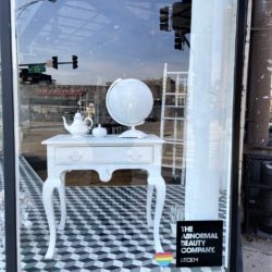 Deciem storefront window