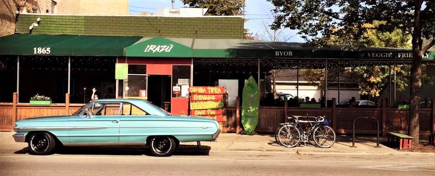 exterior of Irazu restaurant