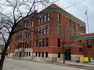 exterior of Mitchell elementary