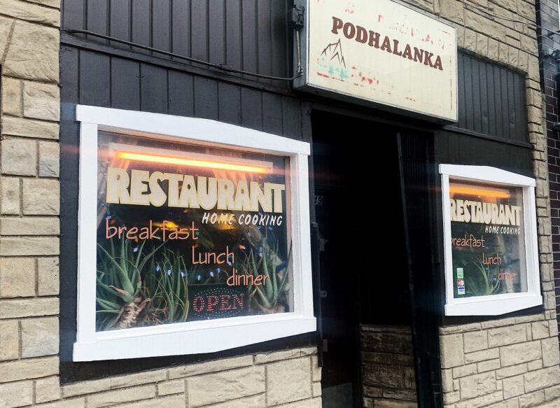 exterior of Podhalanka restaurant