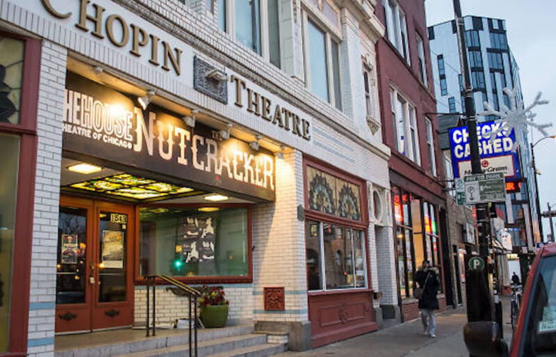 exterior of Chopin theatre
