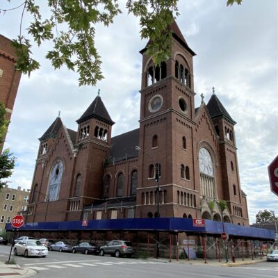 exterior view of St. Boniface church